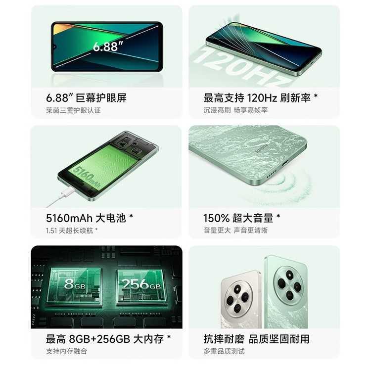 Smartphone suitable for Redmi 14c brand new phone S25515