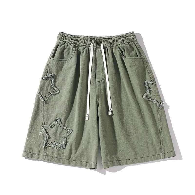 Summer Shorts Men Loose spodenki meskie Vintage Denim Basic SimpleHot Sale High Waist Leisure Ulzzang Streetwear Short