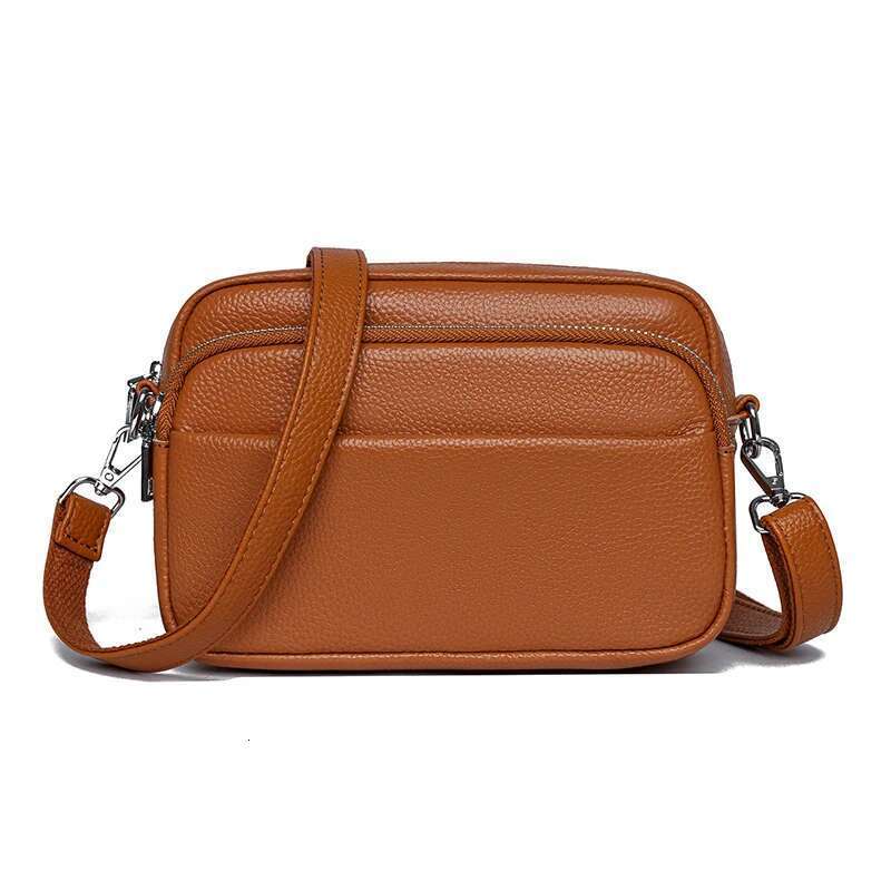 Women 2024 Cow Handbag High Quality Female Messenger Designer Soft Genuine Leather Shoulder Crossbody Bag For