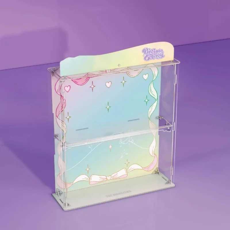 New Bubble Mart The Monster Big Into Energy V3 Vinyl Plush Pendant Blind Labubu Display Box Can Hold 3 To 6 Dolls Free shipping