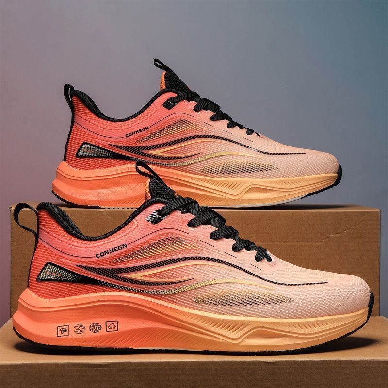 Men's Fashion trend Travel Breathable and comfortable Running Low top light fashion shoes China-Chic style sneakers