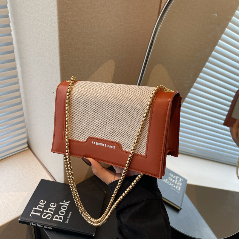Fashionable And Minimalist Fragrant Style Single Shoulder For Women 2025 New Commuter Crossbody Chain New Free Delivery Luxury Bag Designer Bag Armpit