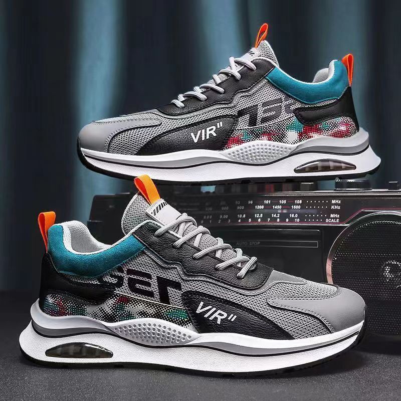Men's 2025 new casual men's sports student running dad shoes