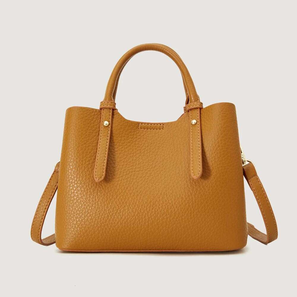 Belt Buckle Design Shoulder Satchels Bag For Women 2025 New In Designer Handbags Branded Fashion Totes With Pendant