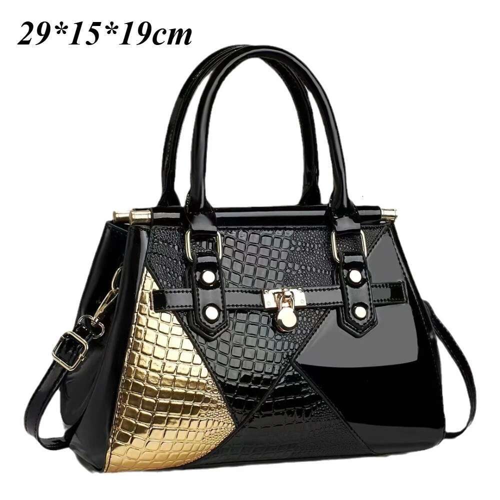 Fashionable New Women's Handbag Lightweight Texture Lizard Pattern Colorful Single Shoulder Fashion Crossbody Bag For