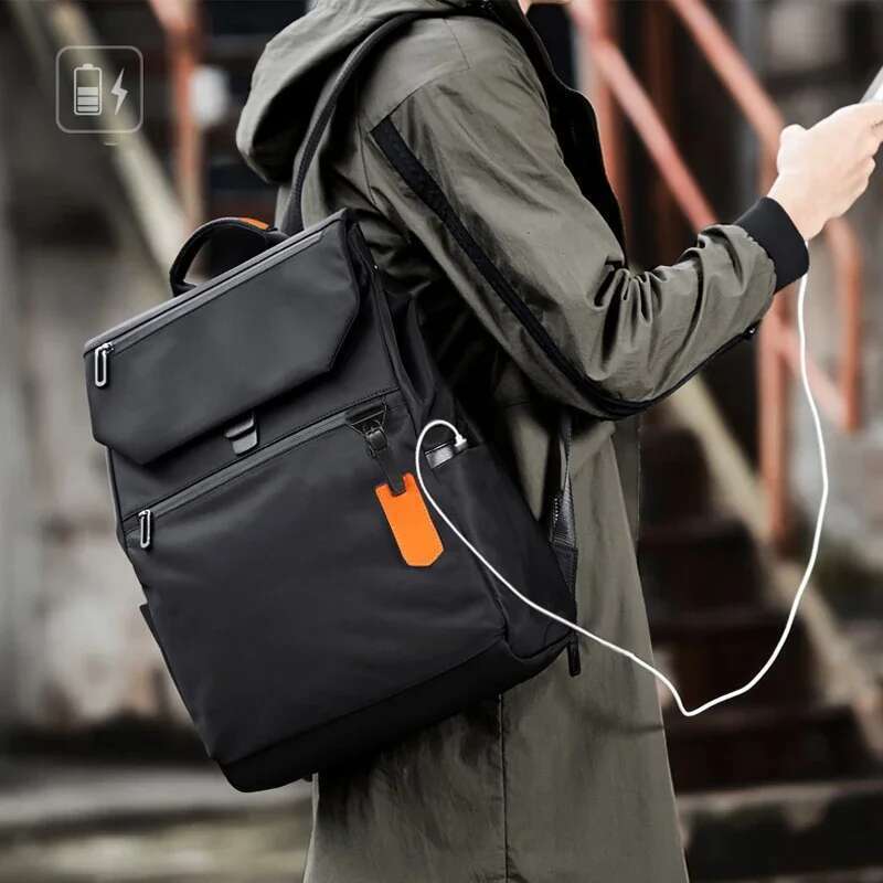 MARKROYAL Business Men's Laptop Backpack Waterproof Travel Bag High Quality Office Commuter Backbag USB Charging Dropshipping