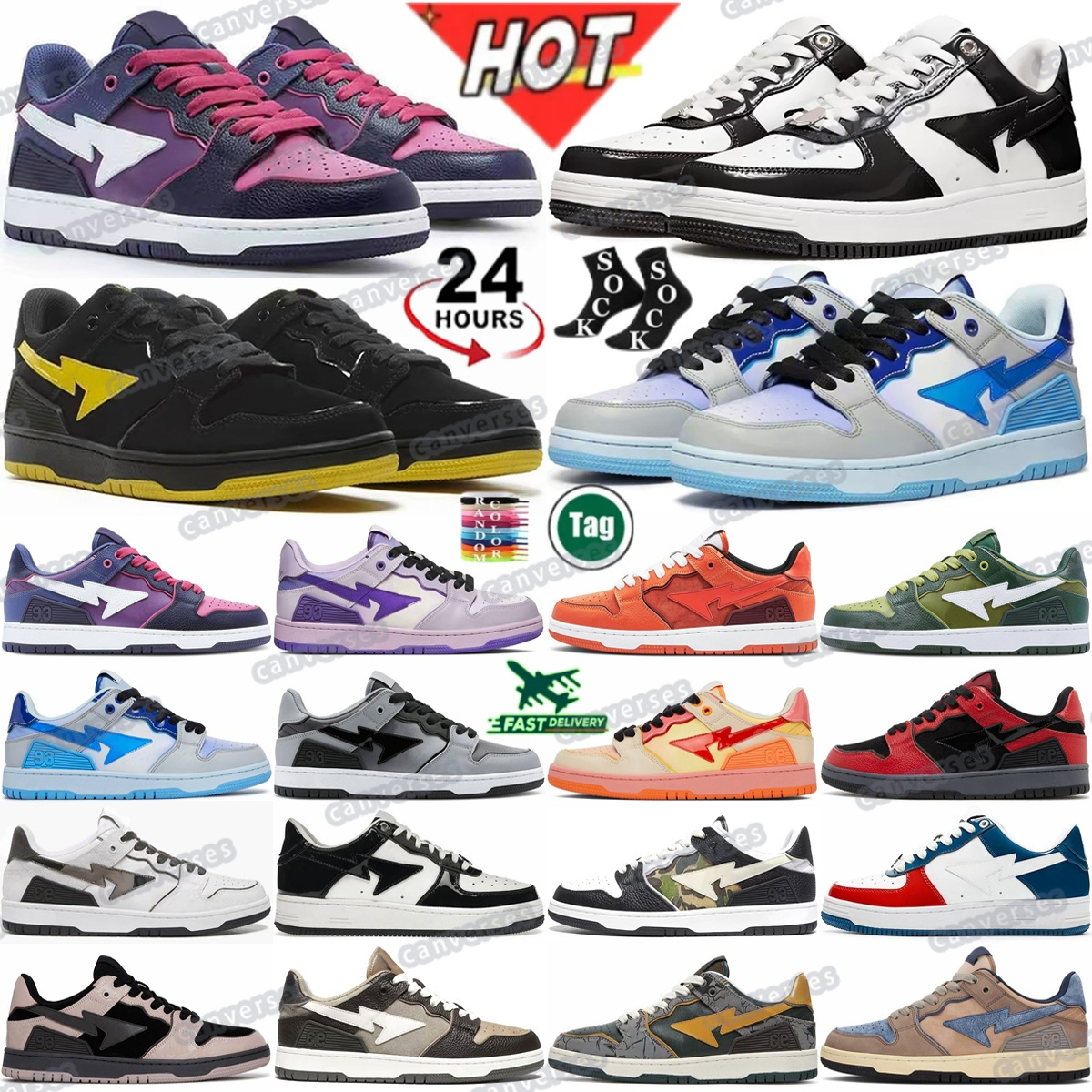 Sk8 Sta shoe staz shoes designer sneakers stas stars trainers white black Electric grey Turquoise suede beige Yellow Camo purple red leather patent #7 M0XS#