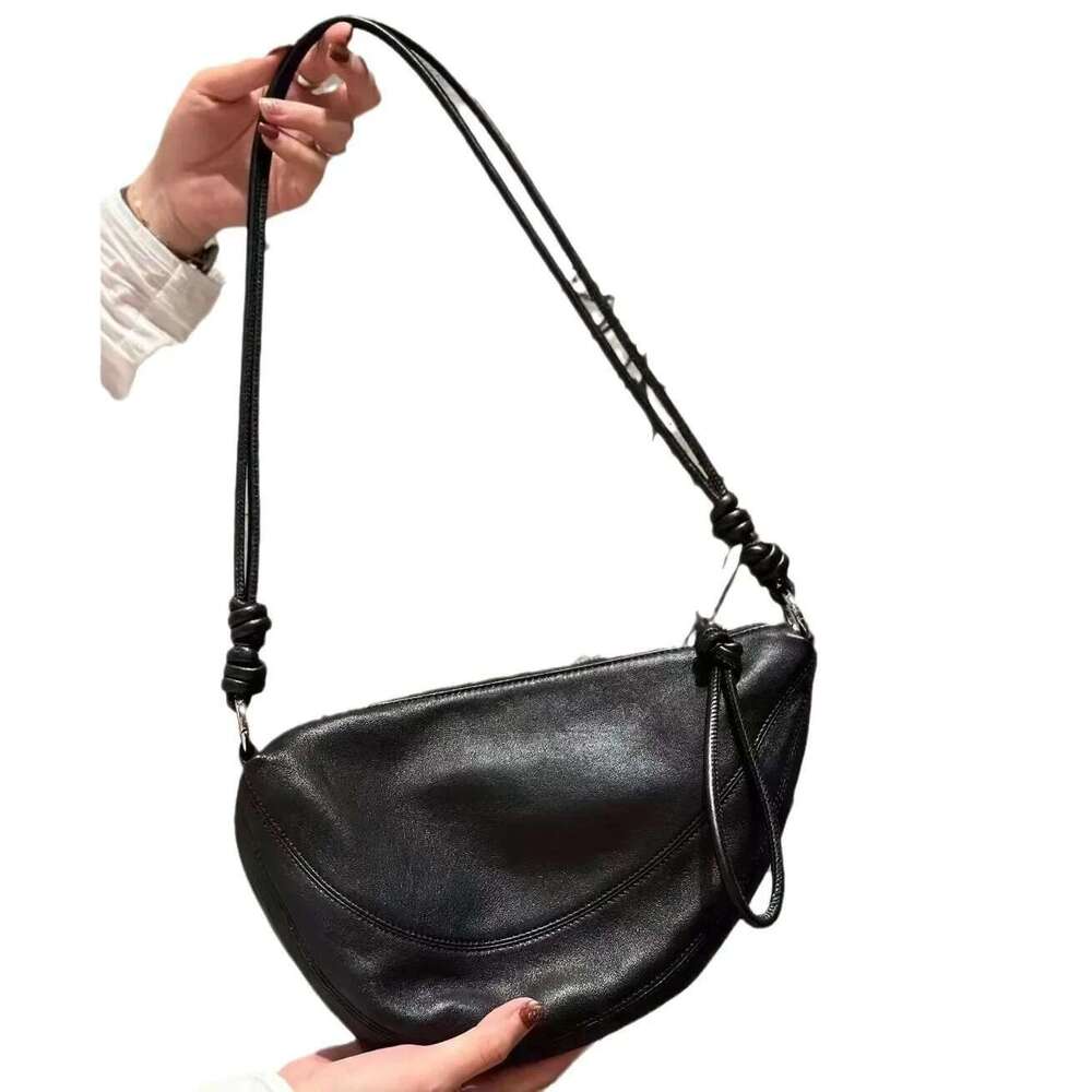 Top Layer Genuine Sheepskin Women's Crossbody New Spring Style Versatile Casual Soft Leather Small Bag Single Shoulder Sling
