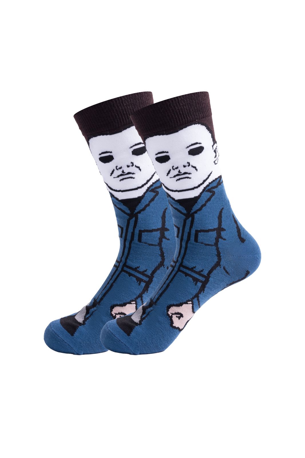 Customized wholesale classic cartoon movie character print pattern fashion designer men's and women's sports leisure happy funny socks