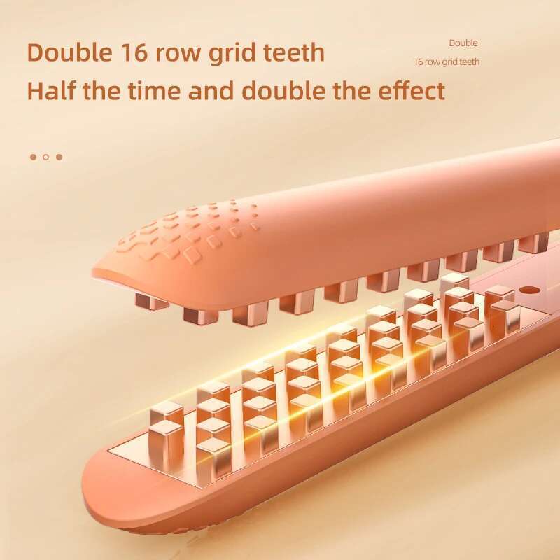 Ceramic 3D Grid Crimper Professional Volumizing Curling Corn Perm Fluffy Splint Flat Iron Hair Styling Tools