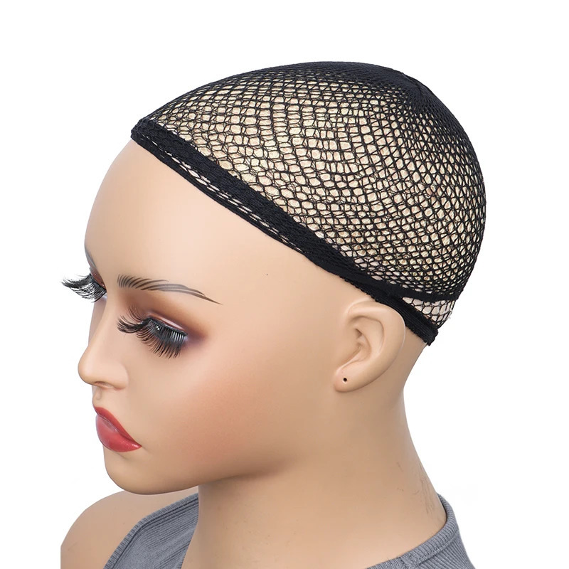 Stretchable Elastic Hair NetsBlack Hairnet Mesh Wig Cap for Long HairHair Net for Wig Hair Cap for Wigs 250513