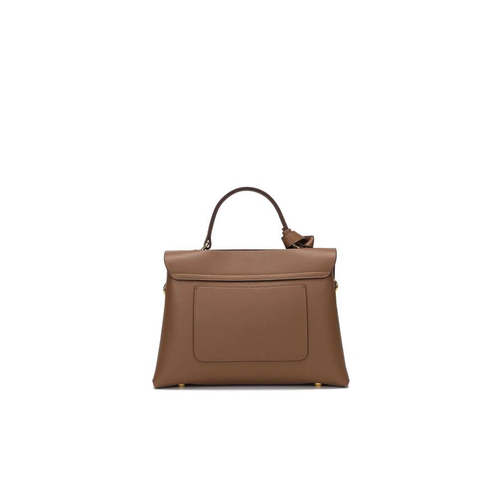 Retro Texture Women's New Fashion With Simple Oblique Span Shoulder Atmospheric Lock Underarm Bag