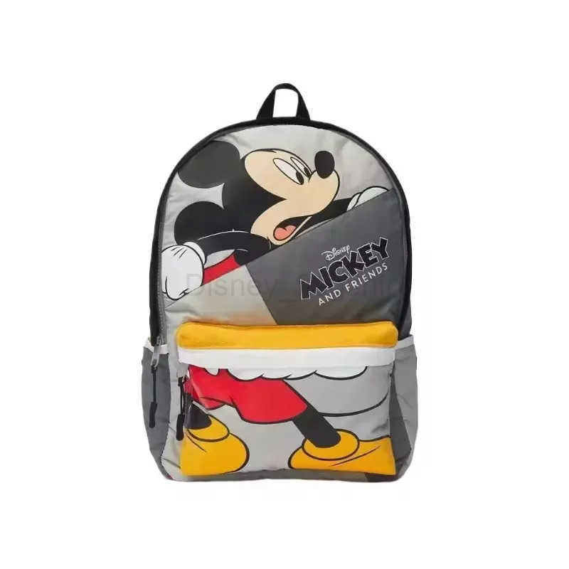 Disney Cartoon Mickey New Childrens Fashion Backpack Girls School Bag Casual Cartoon Men and Women Cute Fashion BackpackXJ250515