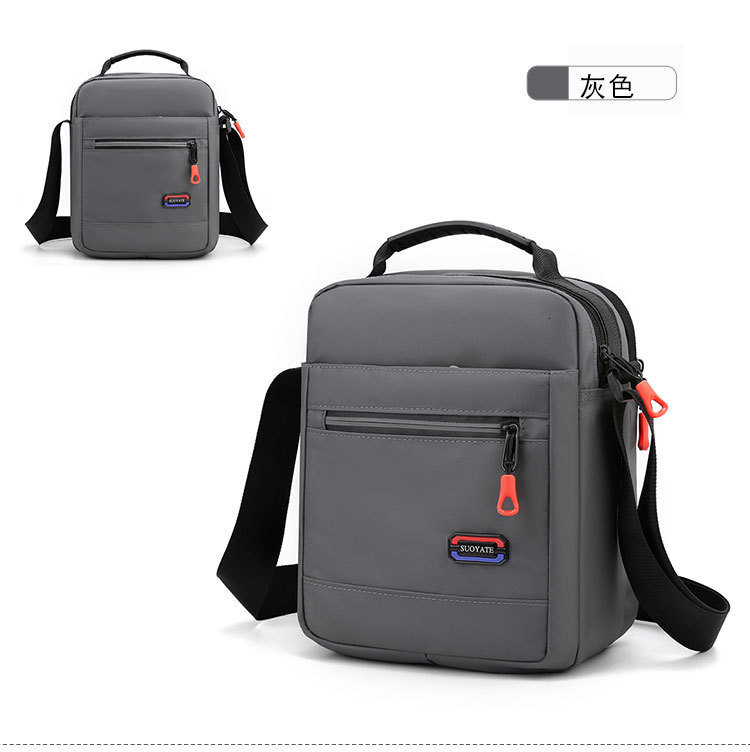 Mens bag trend 2022 winter new simple casual single shoulder crossbody handbag trend mens casual bag 231114