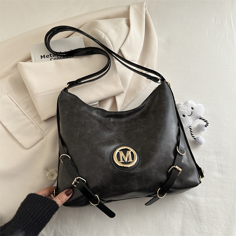 Free Delivery Designer Bag Large Capacity Tote For Women 2025 New Casual Versatile Crossbody Student Multi Purpose Backpack Luxury Bag