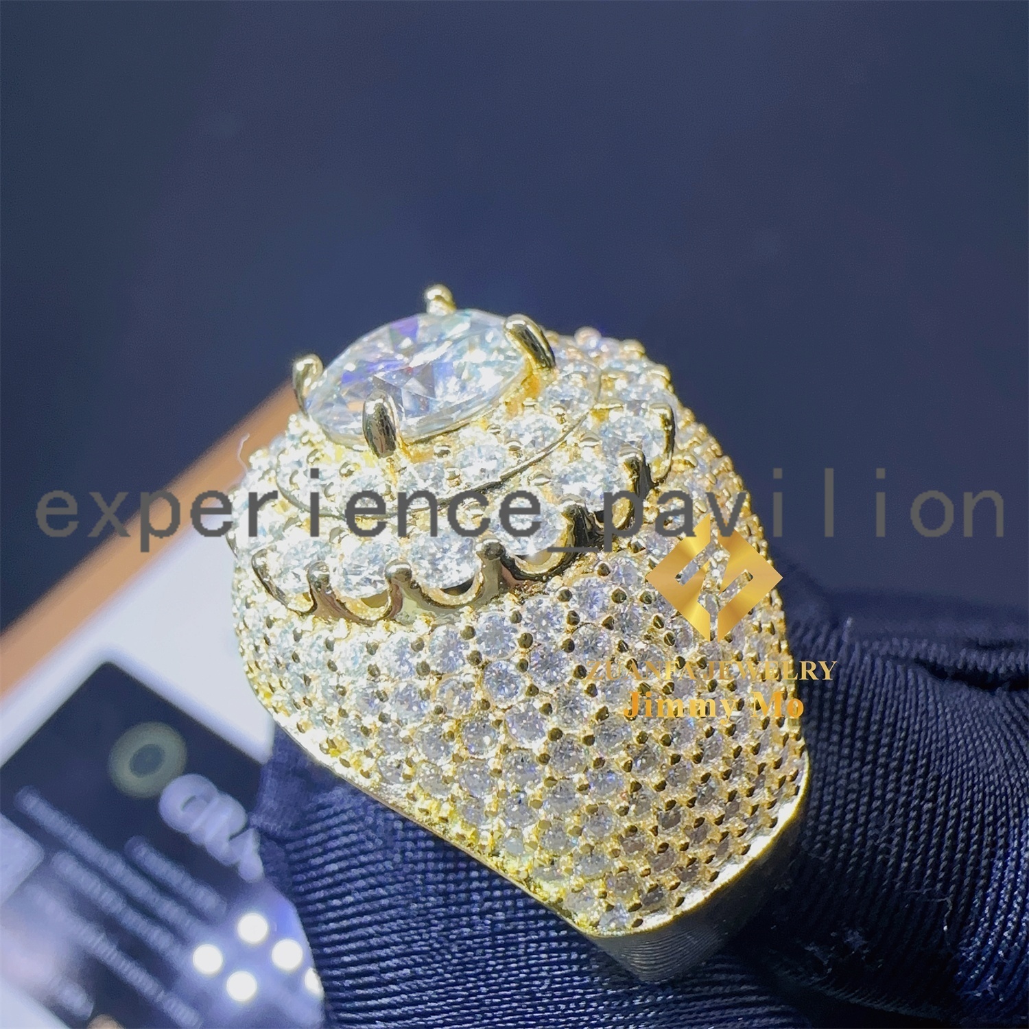 Drop Shipping Price GRA Certificates 925 Silver Pass Diamond Tester VVS1 Moissanite Jewellery Diamond Full With Iced Out