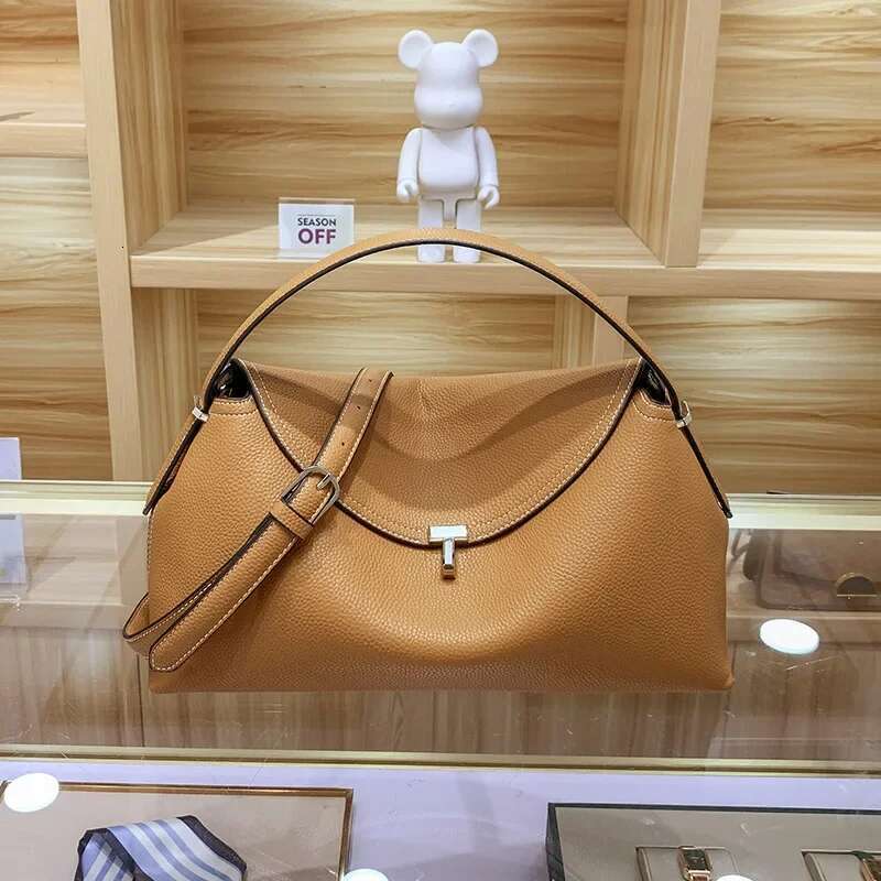 Niche High-End Feelt Charlock Large Capacity Single Shoulder Slant Crossbody Bag Versatile Commuting Handbag Underarm Women's