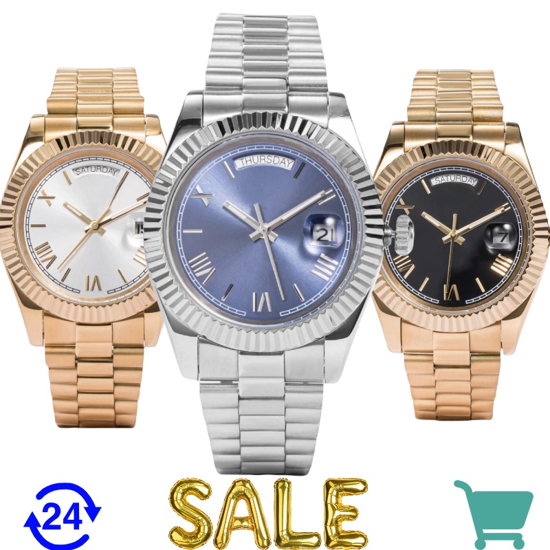 daydate 36 watch women watch men AAA luxury Designer watch 2813 Perpetual automatic mechanical stainless steel wrist sapphire glass 36/41mm watch with box