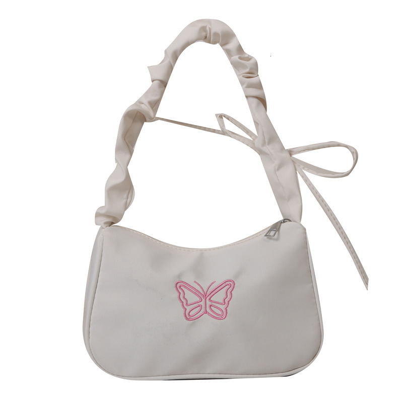 Luxury underarm ins niche female student small 2025 new pleated cloud bag, shoulder bag