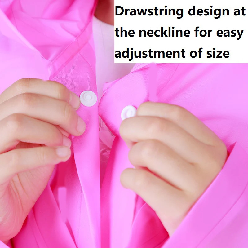 Raincoat Waterproof Kids Children Raincoat Waterproof Poncho Infant Rain Coat for Kid Girls Yellow Raincoat XYJ02 250515