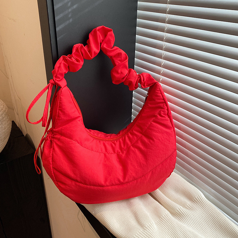 Free Delivery Designer Bag Down For Women Spring 2025 New Trendy Tote Casual Large Capacity Single Shoulder Saddle Luxury Bag