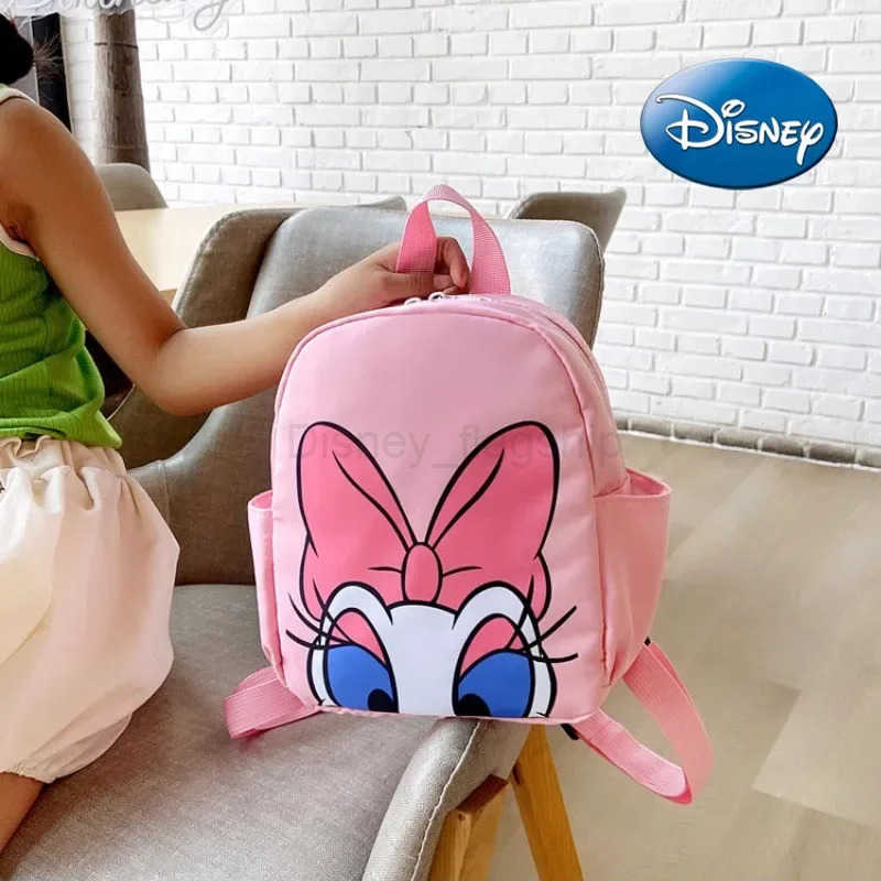 Disney Cartoon Mickey Mouse Childrens Backpack Baby Girl Minnie Cute School Bag Kindergarten Birthday GiftXJ250515