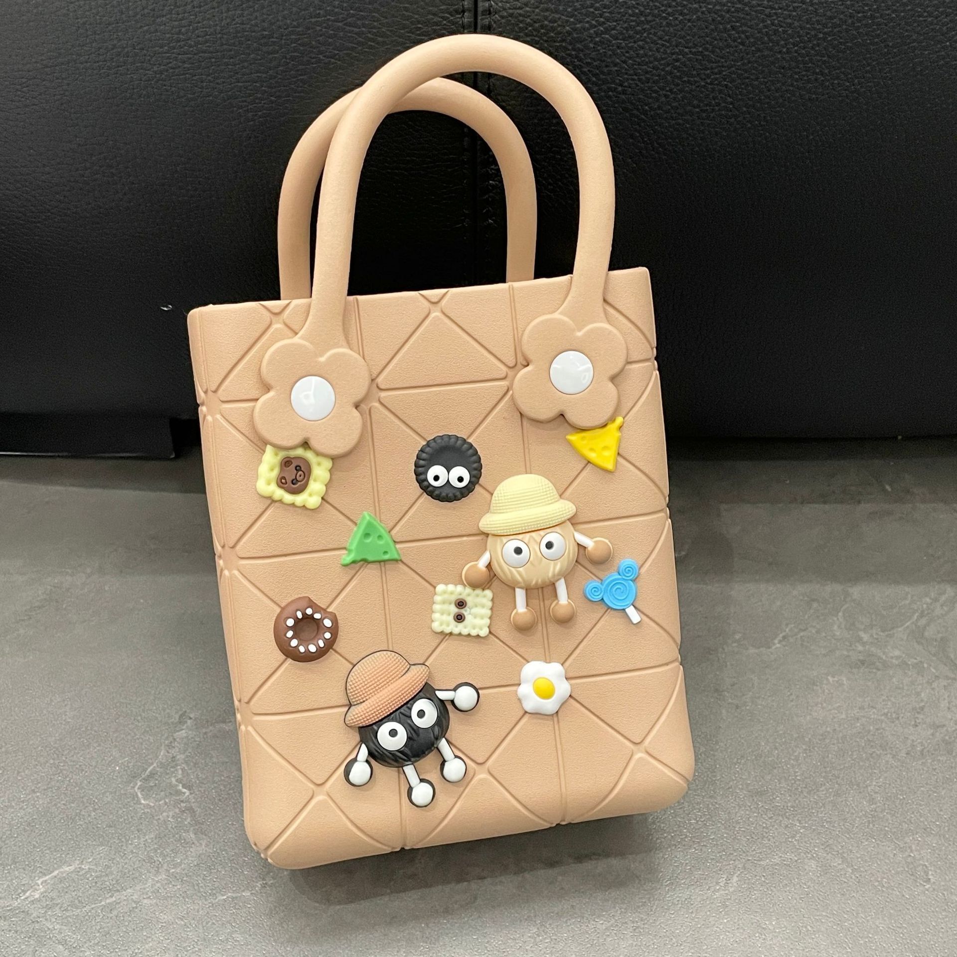 EVA Fashion Cave Summer New DIY Handbag Dopamine French Waterproof Storage Beach Bag