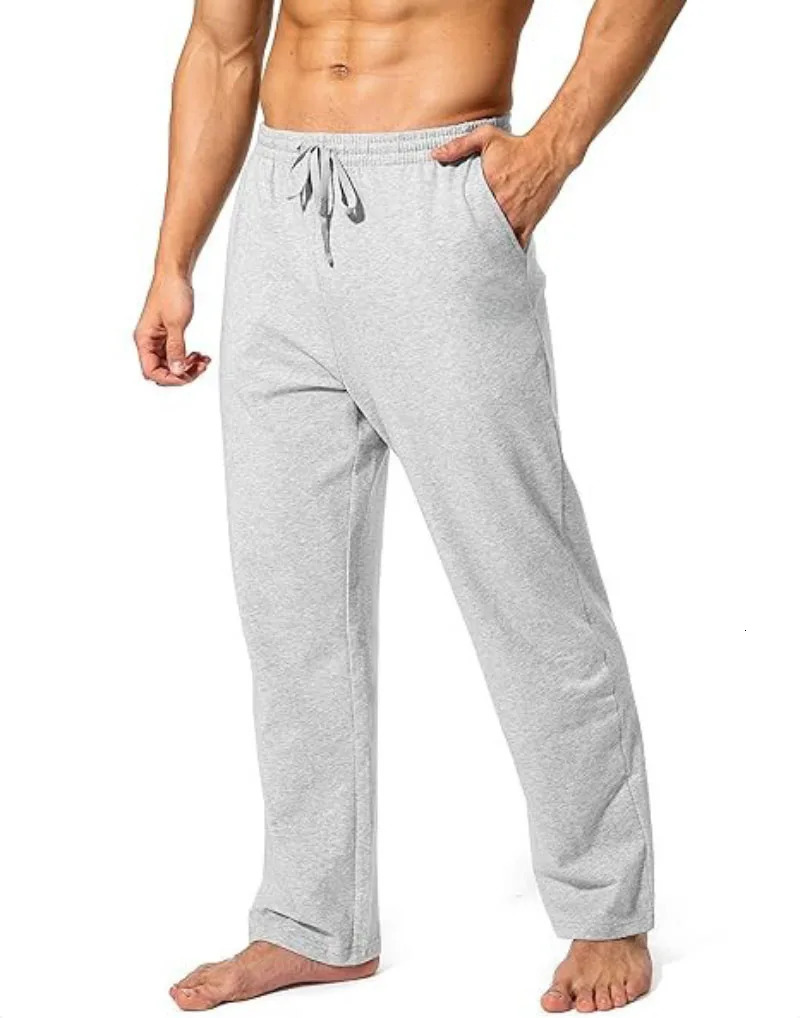 Summer Mens Basketball Running Pants Loose Breathable Quickdrying Straight Casual Long 250515
