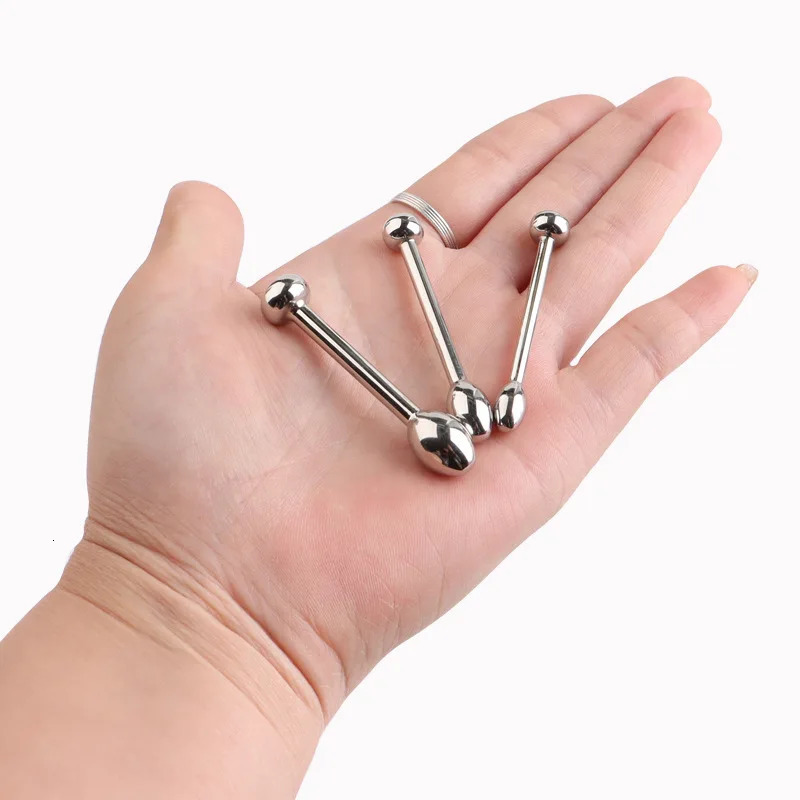 Metal Urethral Catheter Male Stainless Steel Horse Eye Urethral Plug Penis Headers Masturbator Adult SM Urethran Expander 250515