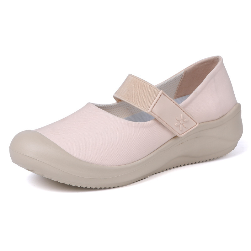 Large Size Women S With Velcro One Foot Casual Shoes Breathable Lightweight Soft Soled Casual For Summer Mom S Shoes Ddmysaturn