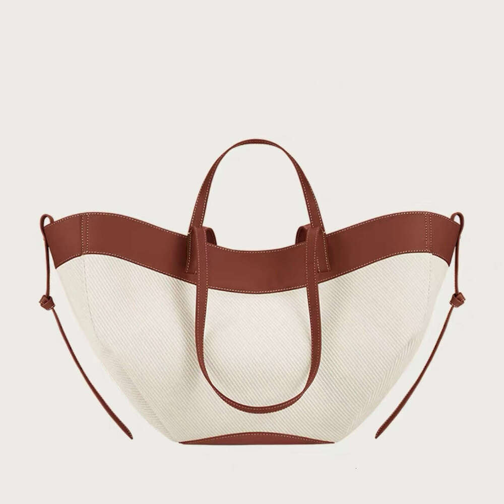 Women's Bags Designer Cymetisse Knitted Splicing Handheld Single Shoulder Large Capacity Commuter Women's Tote Bag