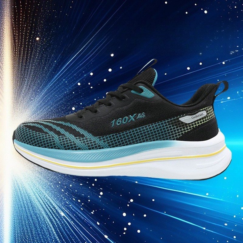 Sports fashionable casual trendy and versatile men's shoes, breathable mesh fabric, summer new student running shoes
