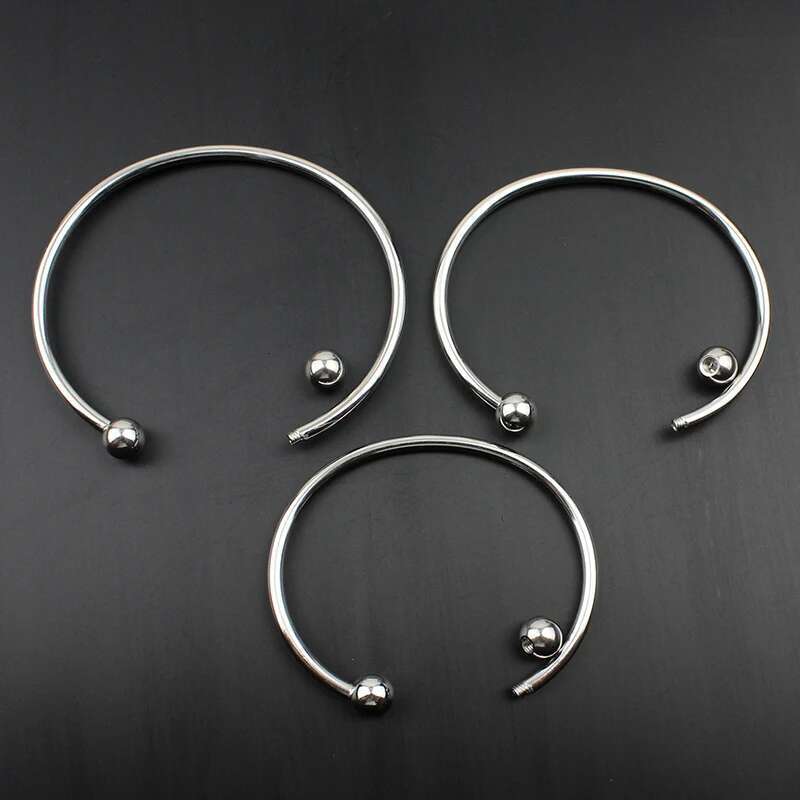 New Fashion Accessories Can Be Freely Diy Open Ball Head Fine Polishing With Thread Waterproof Metal Stainless Steel Bracelet