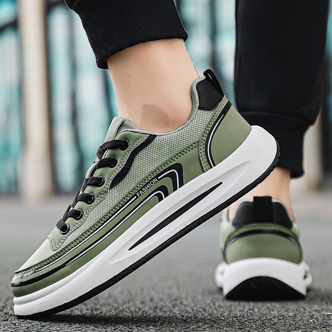 New sports versatile, one foot men's shoes, comfortable for teenagers, ice silk fabric breathable casual shoes