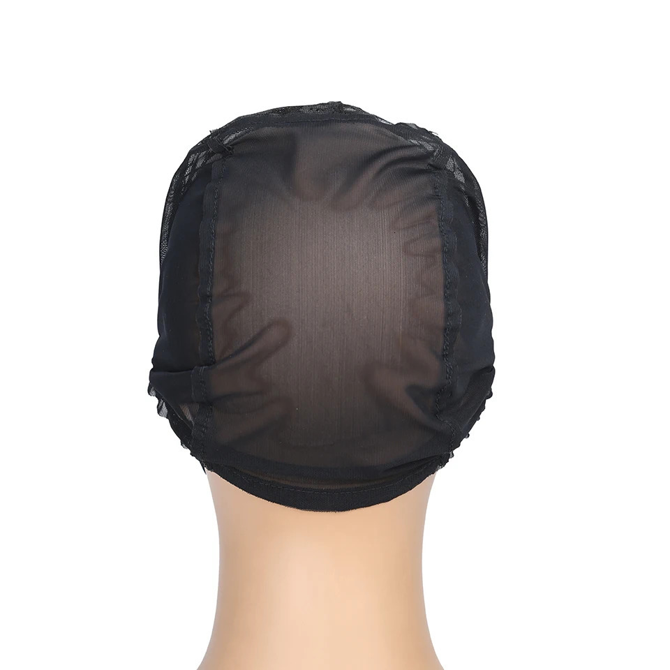 Wig Cap for Headband Wig 1 PCS For Edges Wig Net Cap Weaving Caps Headwrap Wigs Caps For Making Wigs With Adjustable Band 250513