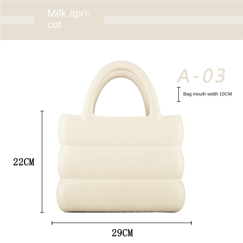 2025 Summer Ins Lightweight EVA Strolling Waterproof New Fashion Handheld Women's Trendy Niche Macaron Bag