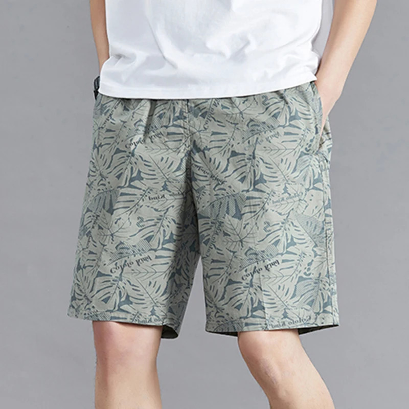 Plus Size Mens Shorts Streetwear Casual Cotton Summer Breathable Fitness Knee Sports Sweatwear 6XL 250515
