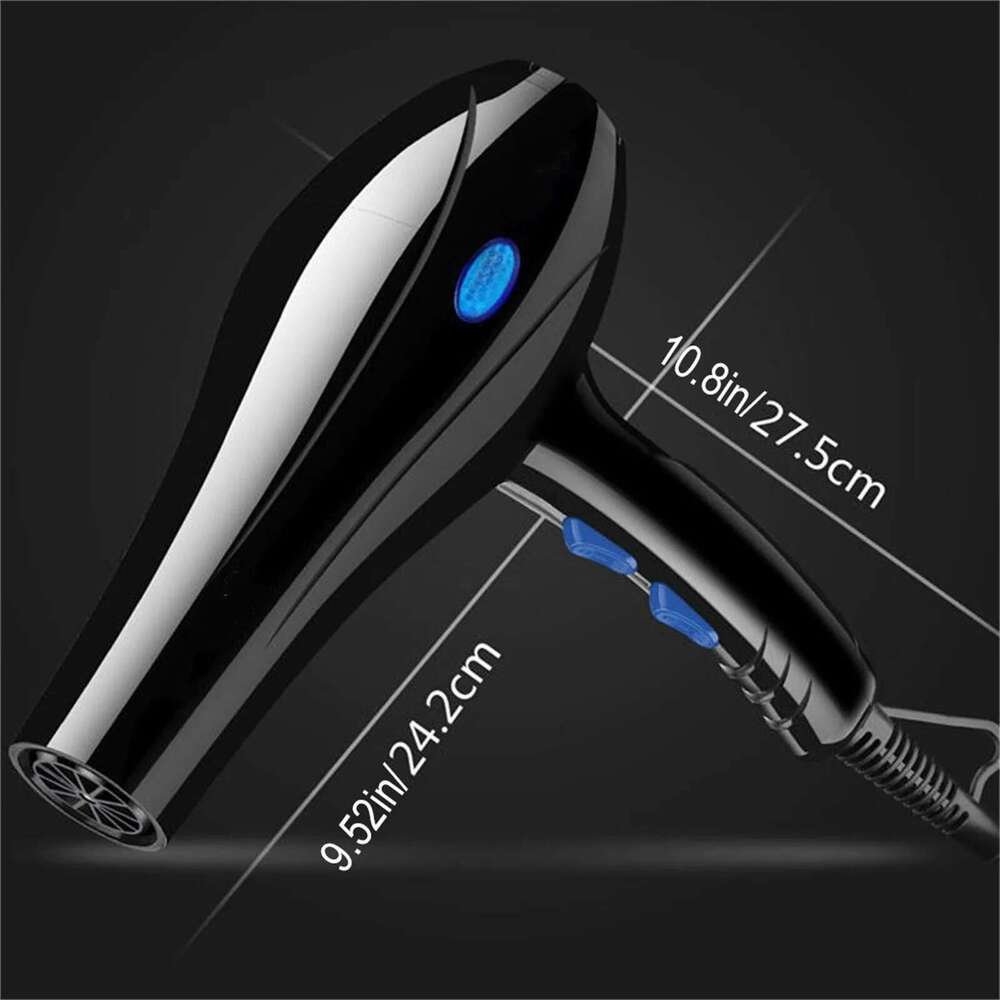 2200W Professional Powerful Hair Fast Heating Hot And Cold Adjustment Ionic Blow Dryer with Air Collecting