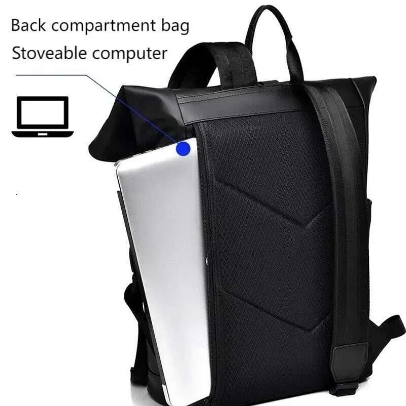 Large Capacity Reflective Dia Lattice Bag Waterproof PU Leather Travel Backpack Locomotive Travel New In Motorcycle