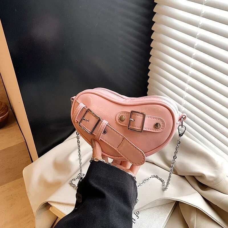 2025 Embroidered Heart Crossbody&Shoulder Bag Convertible Day-To-Night Minimalist Quiet -Inspiredff