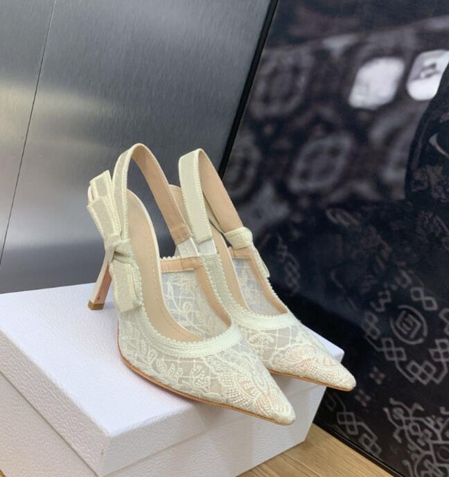 Designer Women Sandal Slingbacks High Heels Genuine Leather Formal Shoes Designer Sandals High Heel Square Toe Ankle Strap Party Shoes Print Shoes 34-43