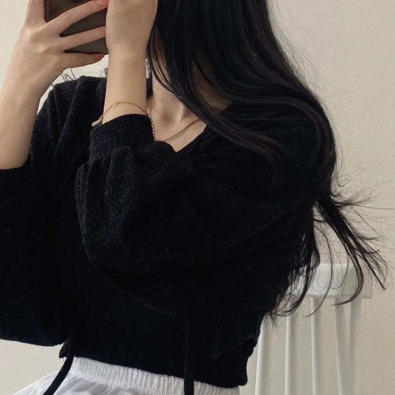 XBBA White Sweet Kawaii Women Cardigan Summer Thin Fashion All Match Shirt Korean Casual Loose Female Lace Up Top 250514