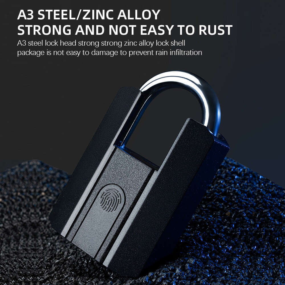 Smart fingerprint padlock, Bluetooth home anti-theft lock, beam courtyard door, dormitory cabinet, electronic lock head