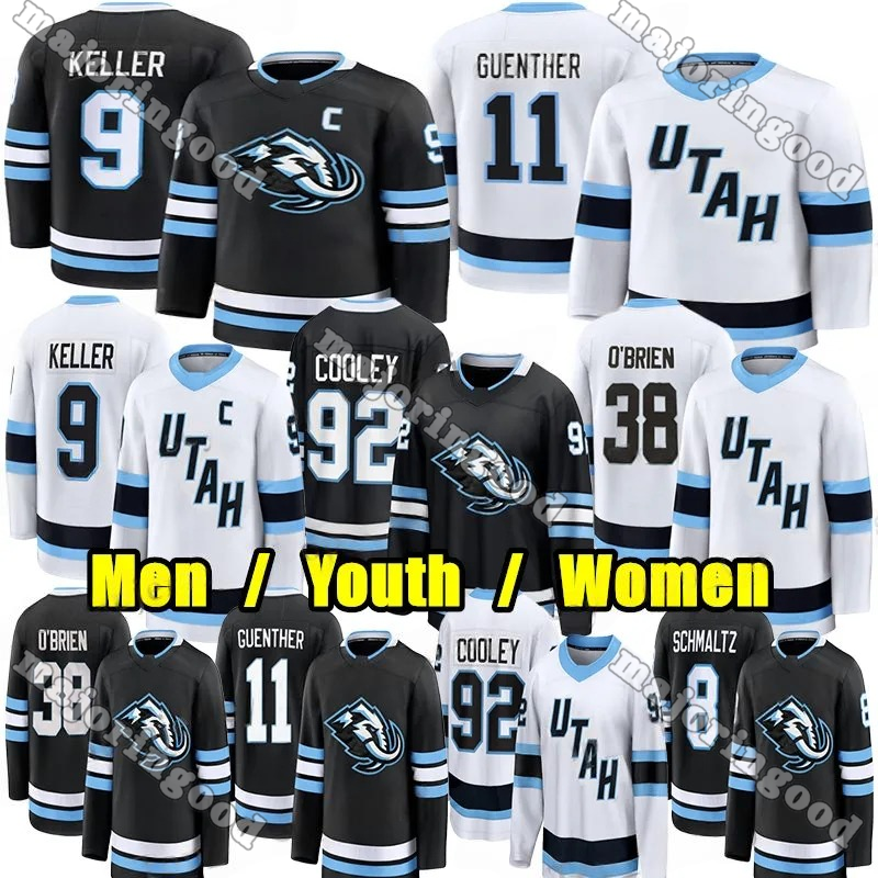 2025-26 Season Utahs Mammoth Hockey Jersey Clayton Keller Logan Cooley Nick Schmaltz Guenther Mikhail Sergachev Liam OBrien Durzi Crouse Karel Vejmelka jerseys