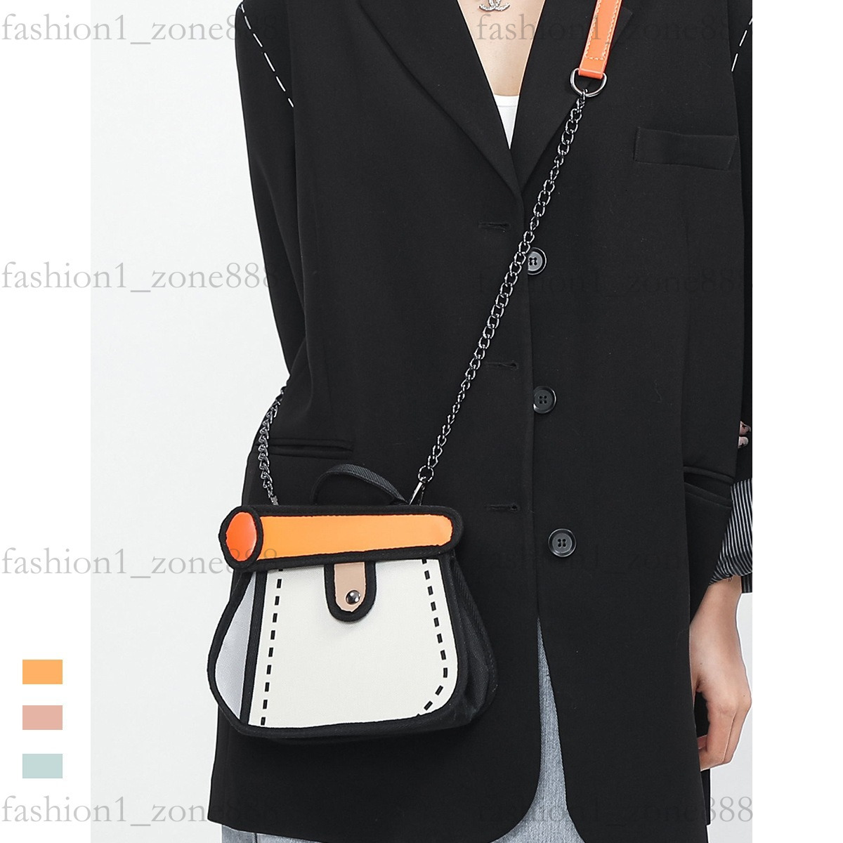 Super Cute Designer Bag Fashion 2D Cartoon Tote Bag High Quality Canvas Handbag Luxury Mini Shoulder Bags Outdoor Beach Party Holiday Gift Summer Godd