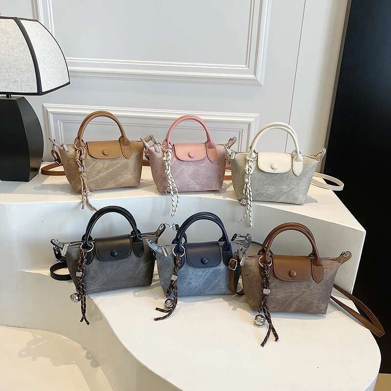 Stylish Commuter Tote Bag For Women - Solid Color Crossbody Shopper With Designer Details