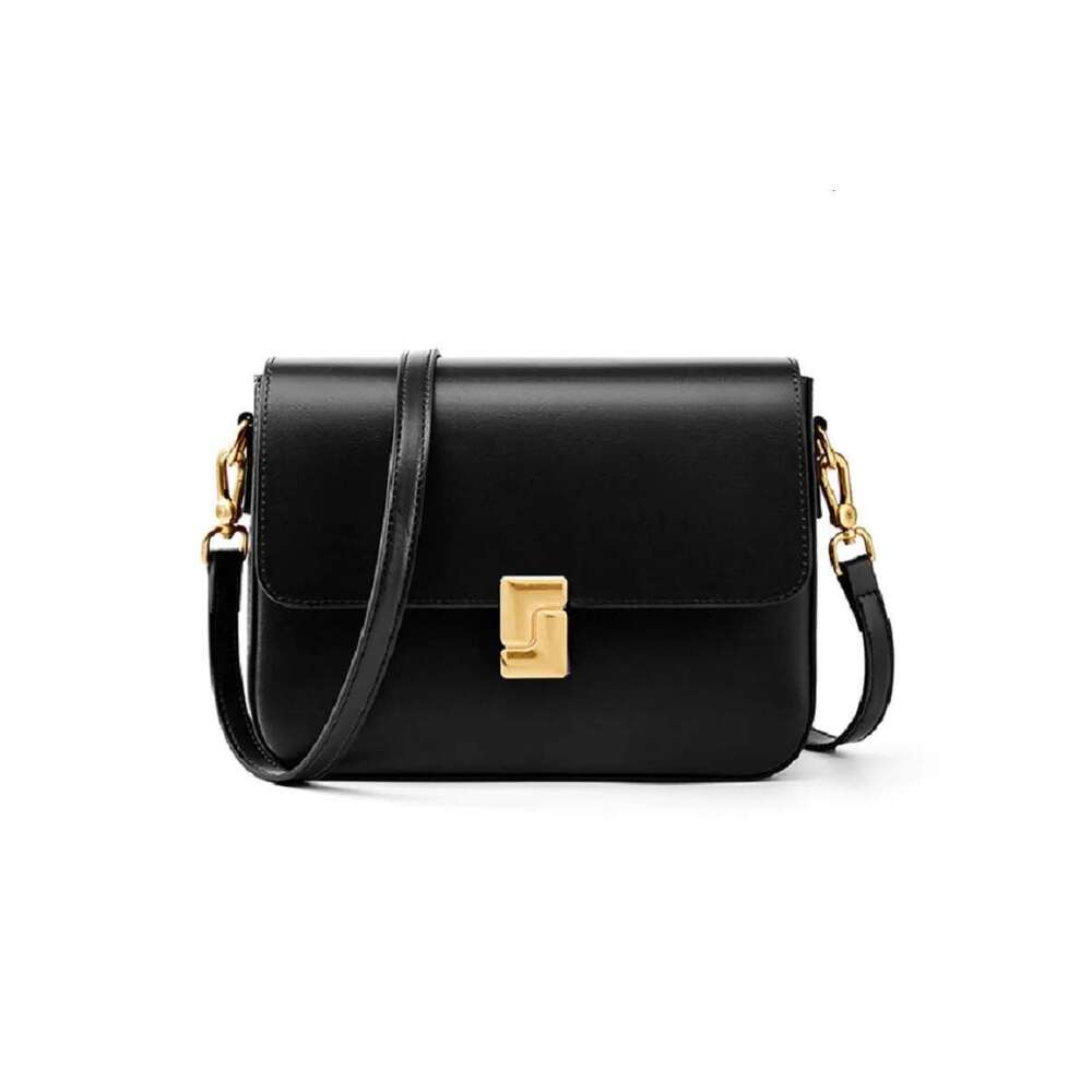 100% Genuine Leather Women shoulder Fashion Small Square Armpit High Quality Cowhide Women's Commuter Crossbody Bag