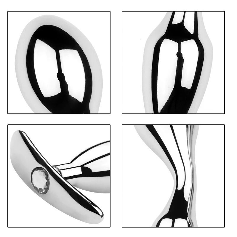 Metal Anchor Base Anal Plug outdoor Butt Plug Stainless Dildos WomenS Vaginal Plug Adult Couple Gay Masturbating Intimate Toys 250515