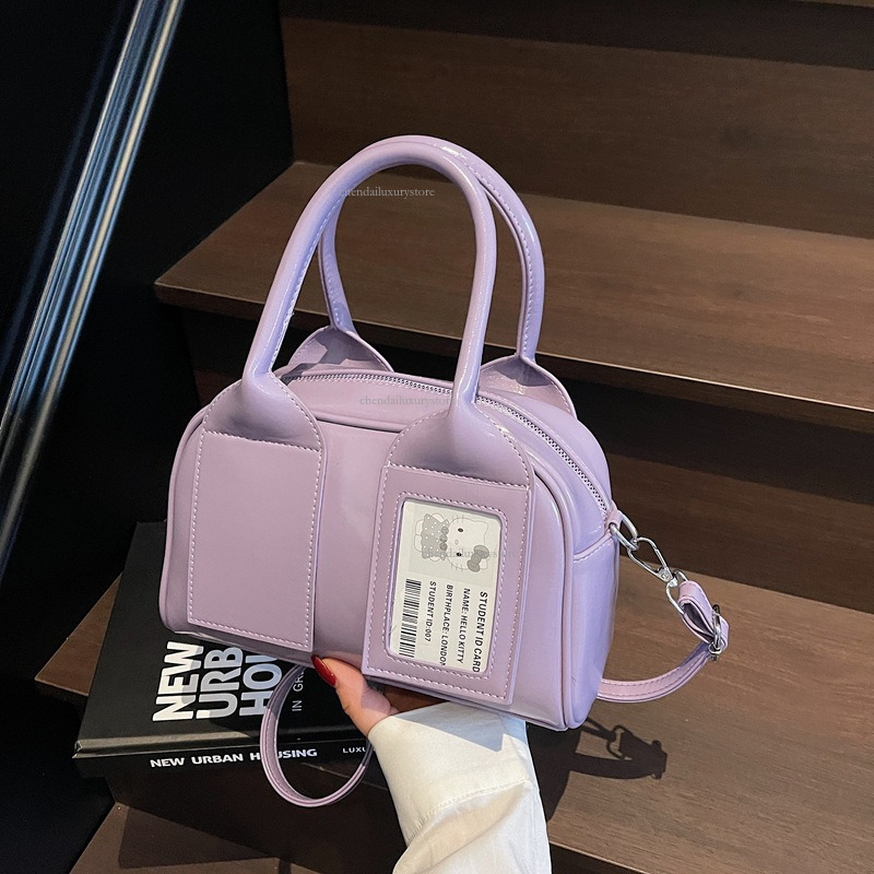 2025 Designer Bag New Women's Handheld Boston Shoulder Bag Fashion Cartoon Cat Shaped Small Square Bag Casual Storage Crossbody Bag Free Shipping