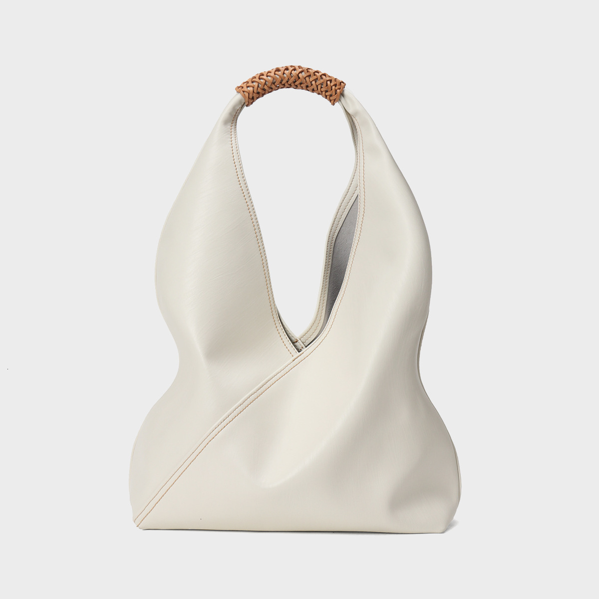 2025S Designer Large Capacity Light Luxury New Leather Women Commuter Underarm Handbill Shoulder Tote Bag